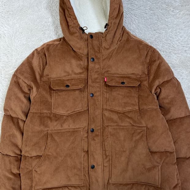 리바이스 코듀로이 푸퍼 점퍼/#3102