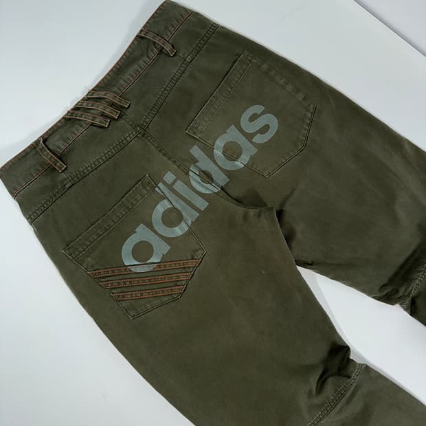 아디다스 adidas 레터링 백로고 팬츠 L