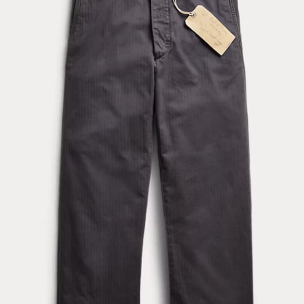 더블알엘 rrl 헤링본 필드팬츠 33/32