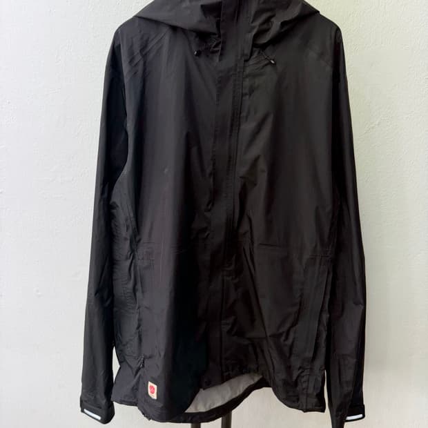 정품) 피엘라벤 남성 블랙 방수 자켓 M