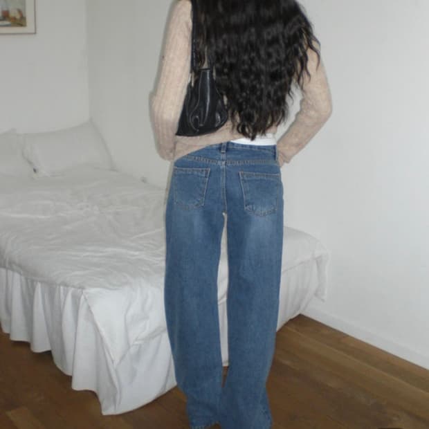 띵스앤스터프 러프데님팬트 (로우라이즈 팬츠)