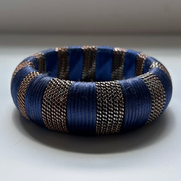 에스닉  체인 배색 뱅글