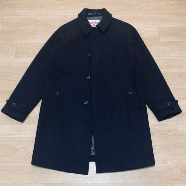 빔즈 플러스 해리스 트위드 발마칸 코트 S