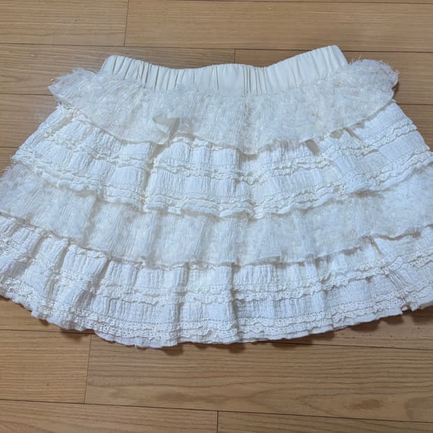 에잇세컨즈 프릴 캉캉 스커트 