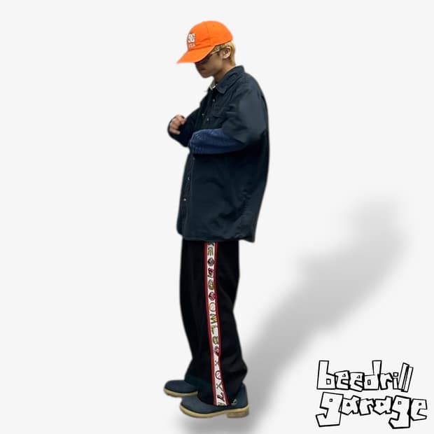 mlb x kye 사이드라인 트랙팬츠
