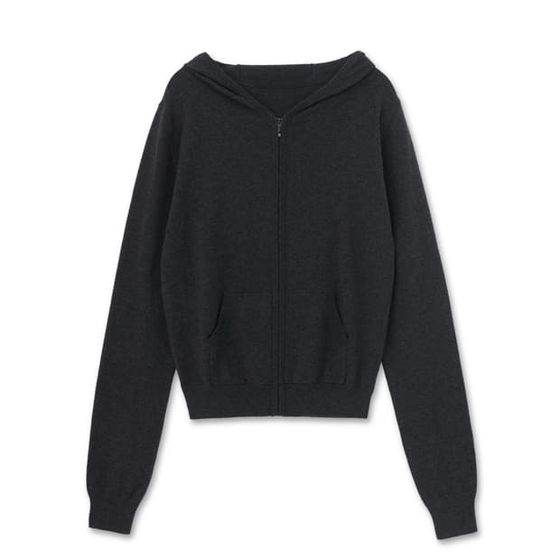 Cosmoss knit full zip hoodie 코스모스 니트 후디