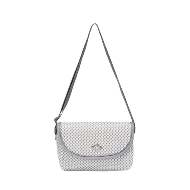 미스치프 쿠션 미니 크로스백 라이트 그레이