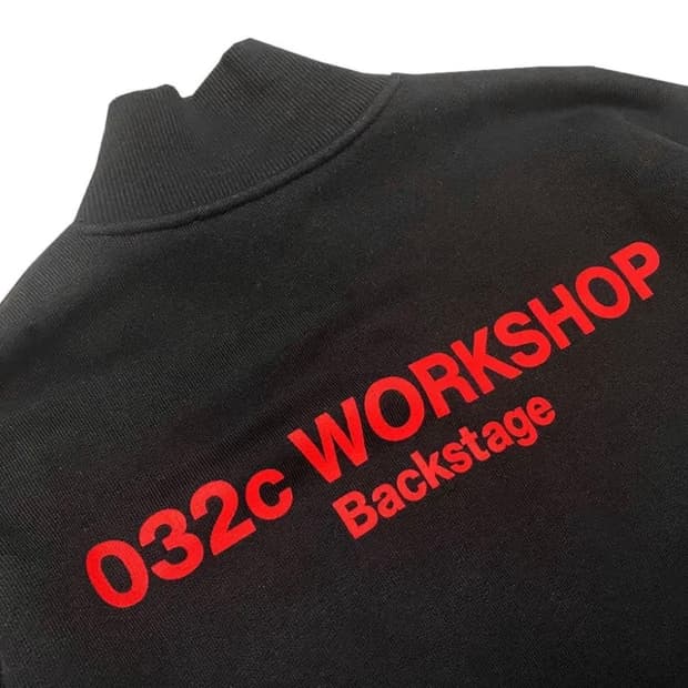 032c 워크샵 백스테이지 집업 M