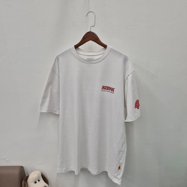 코닥 아카이브 레이싱 그래픽 오버핏 반팔 XL