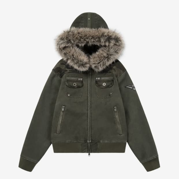 아캄 퍼 카모 자켓