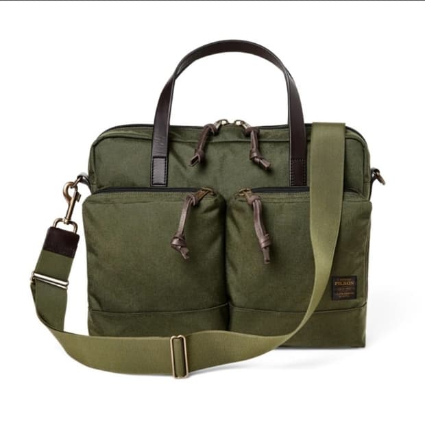Filson 필슨 드라이든 브리프케이스 서류가방 토트백 숄더백 오터 그린