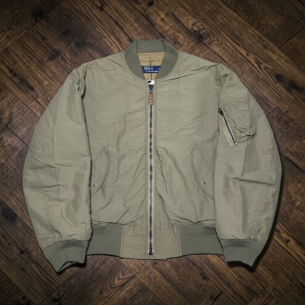 폴로 랄프로렌 90s 봄버자켓 MA-1