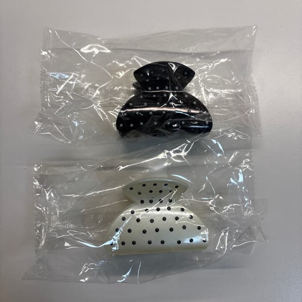 도트 반묶음 집게핀