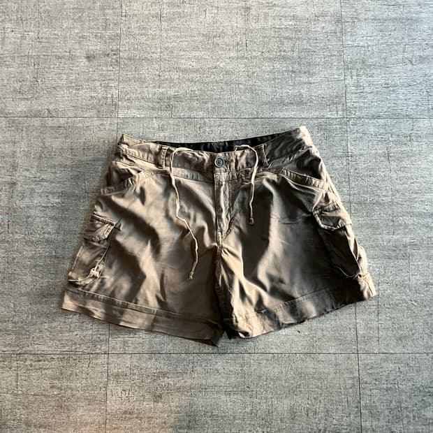 일본빈티지 핀터깔y2k 오리엔탈펑크 카고반바지