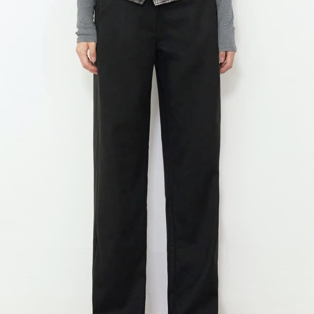 보헤미안서울 WAIST-FOLDED PANTS M