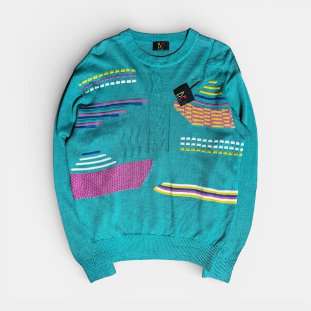 90‘s BE Sports Linen Blend Knit