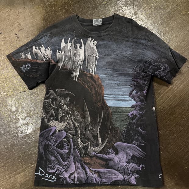 90s Gustavo Doré Full Printing  Tee