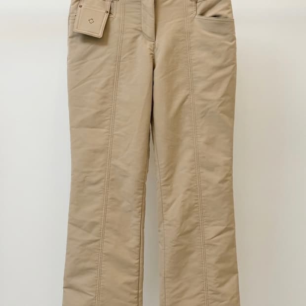 마리끌레르 세미 부츠컷 팬츠