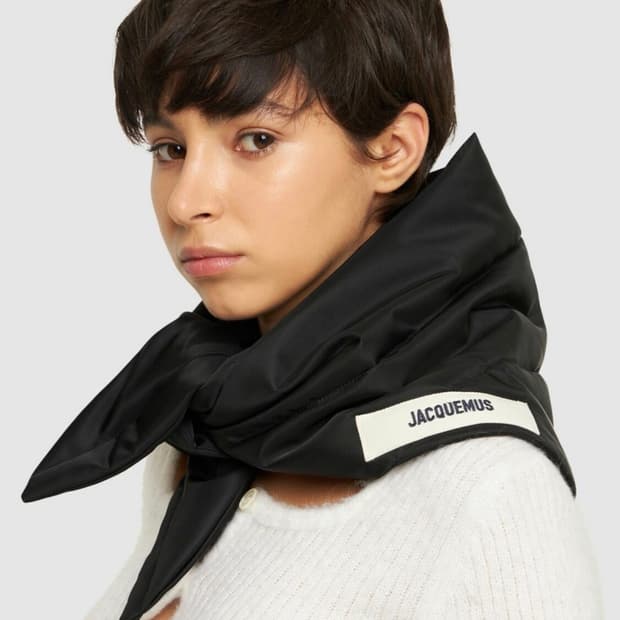 (자크뮈스) 르 반다나 카풀로 패디드 반다나 블랙