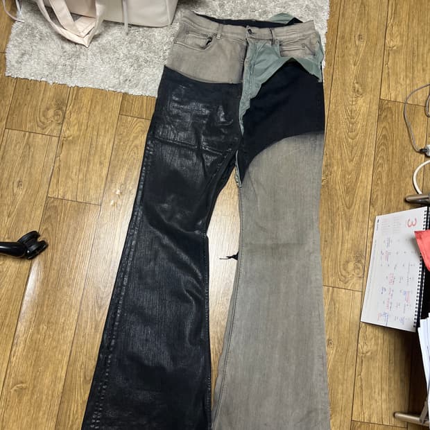 릭오웬스 미네랄 볼란 부츠컷 33size