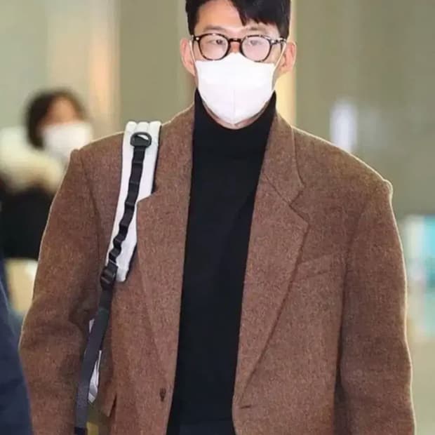 렉토 베를린 코트 브라운 M size