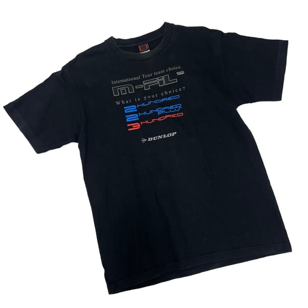 던롭 M-FIL 테니스 시리즈 그래픽 반팔 티셔츠