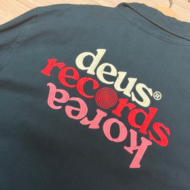 Deus Ex Machina 스트라타 코리아 캔버스 코치 자켓