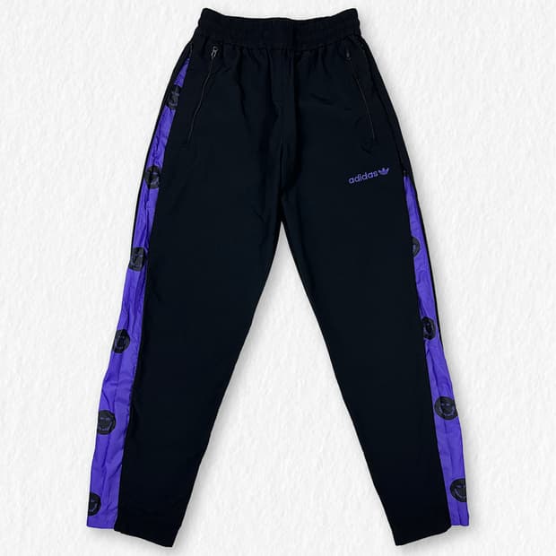 아디다스 사이드 절개 폴리 팬츠
