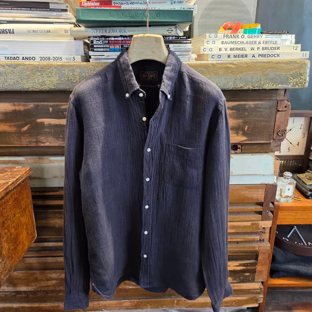 빔스 플러스 버튼다운셔츠 