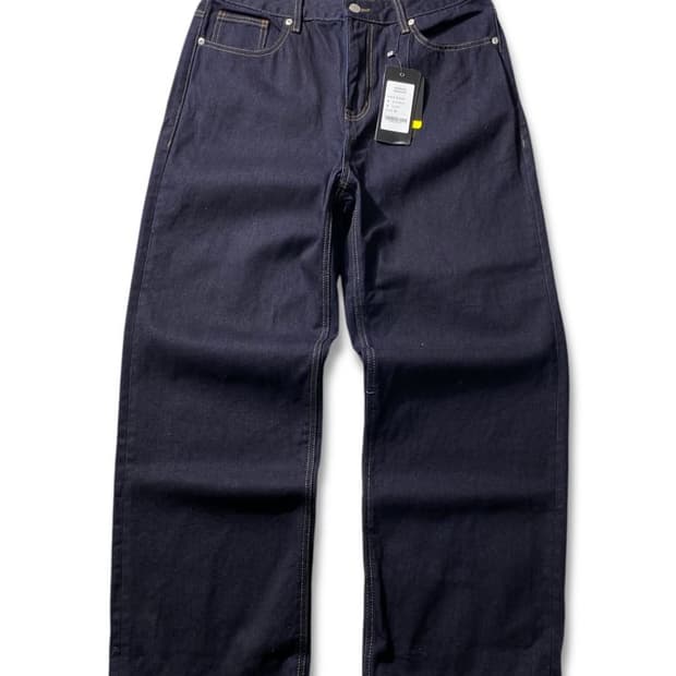 무신사 스탠다드 와이드 데님 32