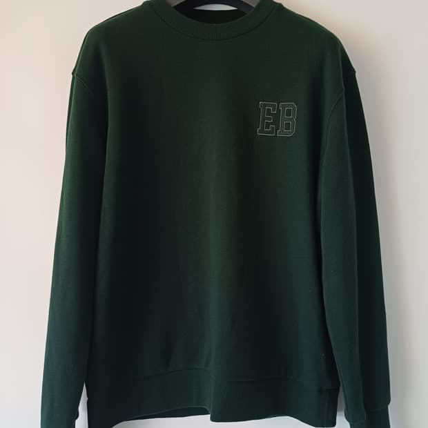 에디바우어 그린 맨투맨(반값택포)