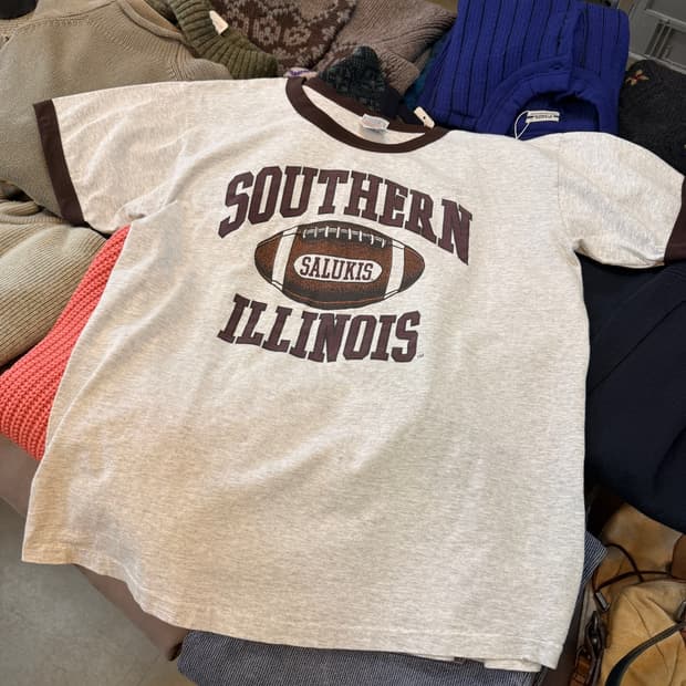 90S USA 미국스포츠 링거티 멜란지 XL