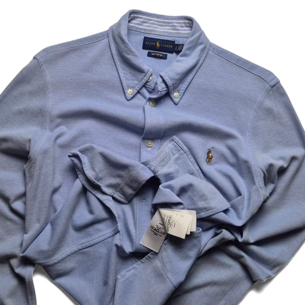 [L] 폴로 랄프로렌 니트 옥스포드 셔츠