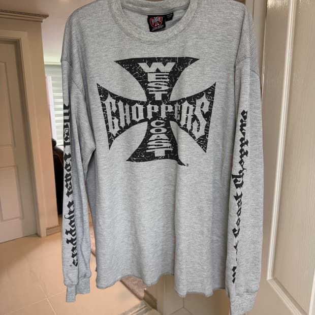 웨스트코스트챠퍼스 그레이 롱슬리브 