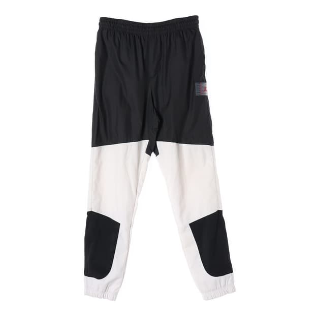 조던 흑백 배색 메쉬안감 나일론 팬츠 85