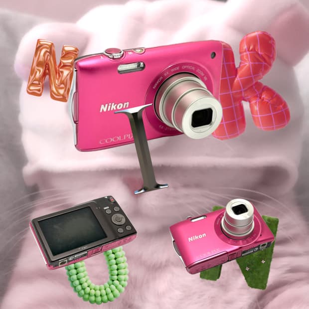 [에스파픽&뽀용!] 니콘 Coolpix S3300 핫핑크 디지털카메라