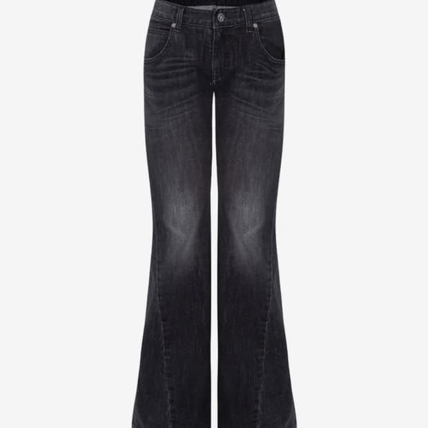 (새상품) 플리즈노팔로우 부츠컷 데님 팬츠