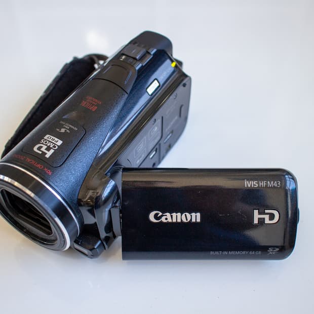 Canon Ivis HF M43/ 빈티지 디지털 캠코더