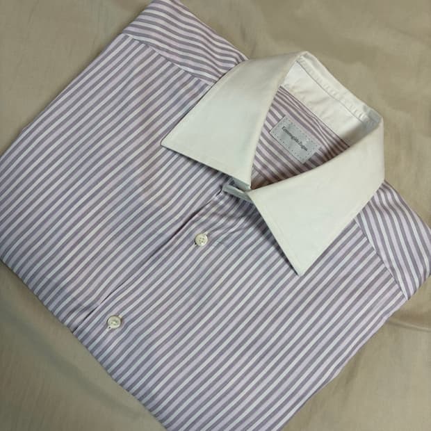 Ermenegildo Zegna 에르메네질도 제냐 스트라이프 드레스 셔츠