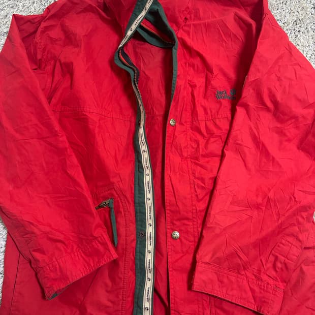 일본판 JACK WOLFSKIN 바람막이자켓 사이즈 105-110