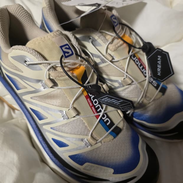 살로몬 XT-6 스카이라인 블리치드 샌드 다즐링 블루

250