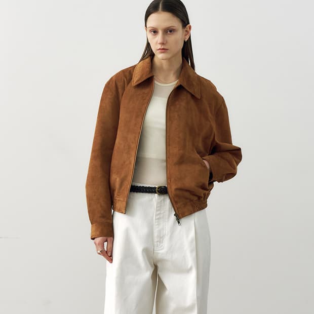 노이어 스웨이드 코치 블루종