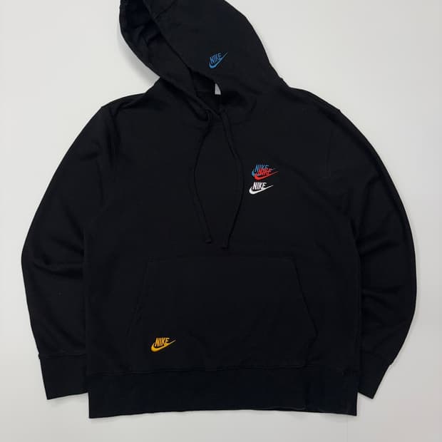 Nike 나이키 NSW 에센셜 멀티로고 프렌치테리 후드티