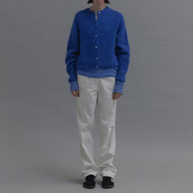 낫띵리튼 알파카 니트 가디건 alpaca knit cardigan 