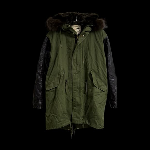 카이아크만 퍼 야상 자켓