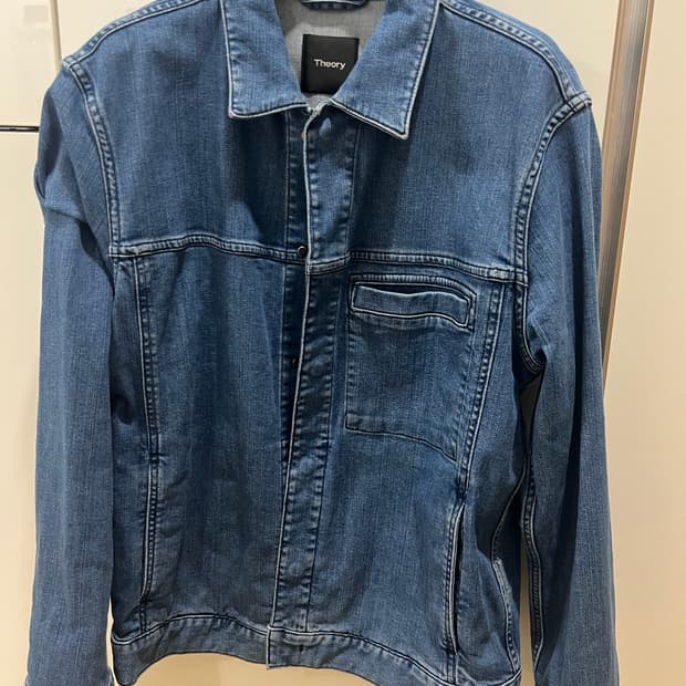 띠어리 청자켓 L