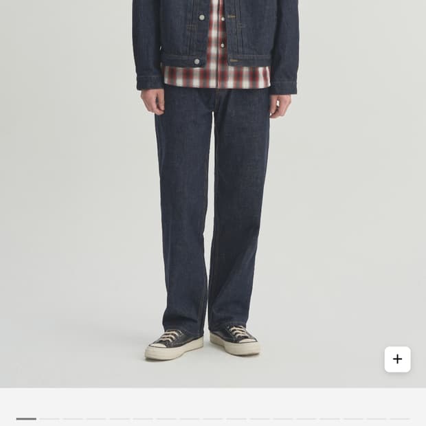 인더로우 19XX 셀비지 데님 자켓 3사이즈