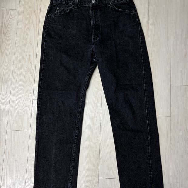 리바이스 90s 505 블랙 오렌지 탭 Made in Usa