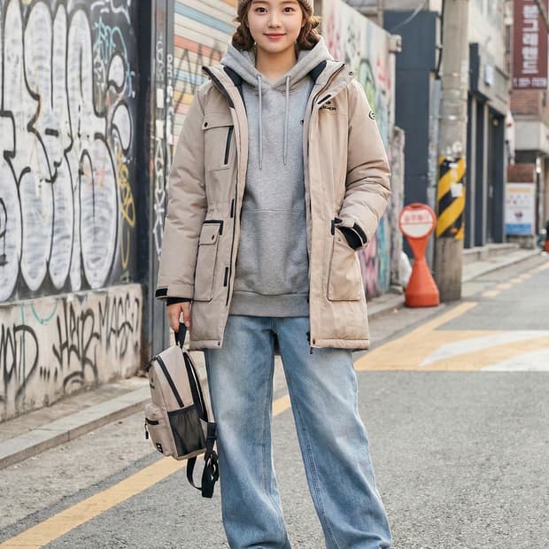 아이더(EIDER) 스텔라 B 다운 자켓