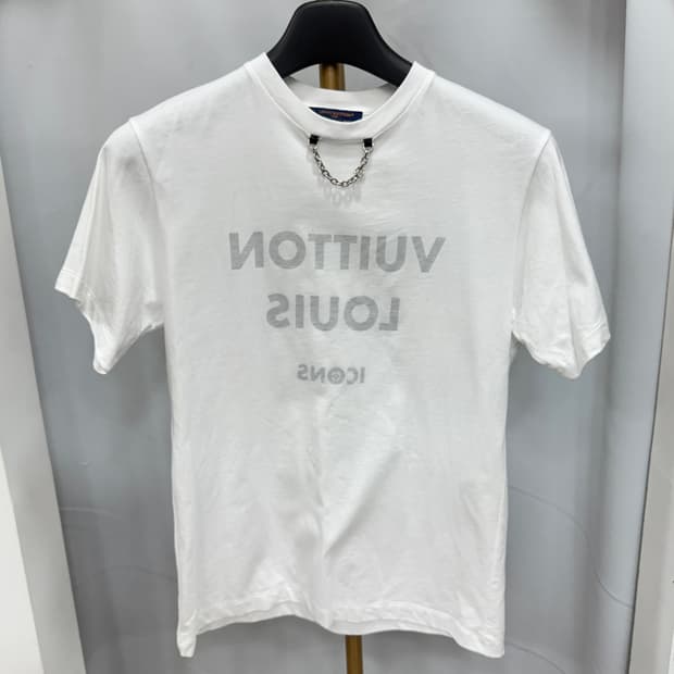 백화점판 새상품급 루이비통 프린트 반팔 M 